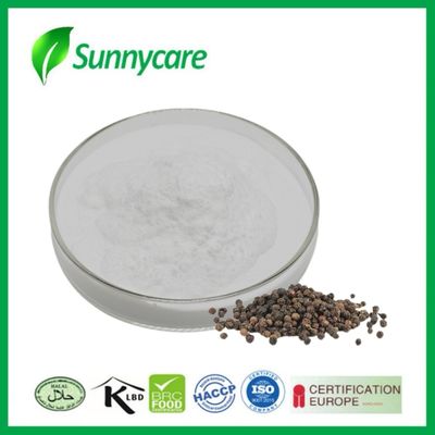 عصير الفلفل الأسود مسحوق البايبرين CAS 7780-20-3 البايبر نيجروم يحسن الهضم